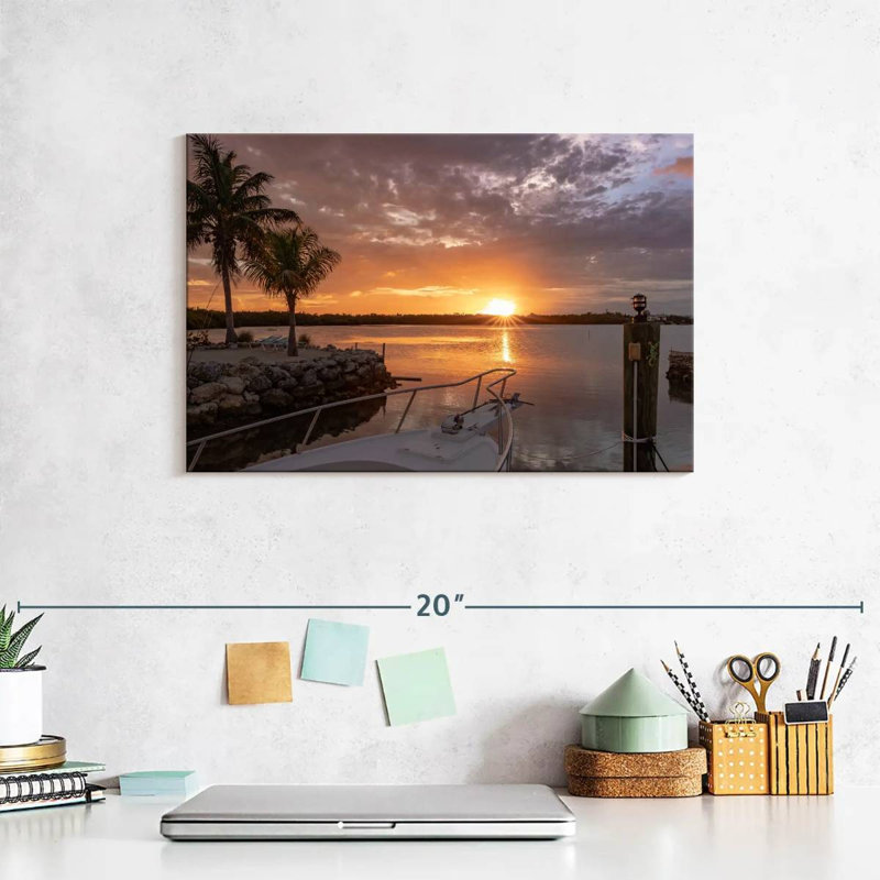 Gillard Grassy Key Florida I, 8" H x 12" W
