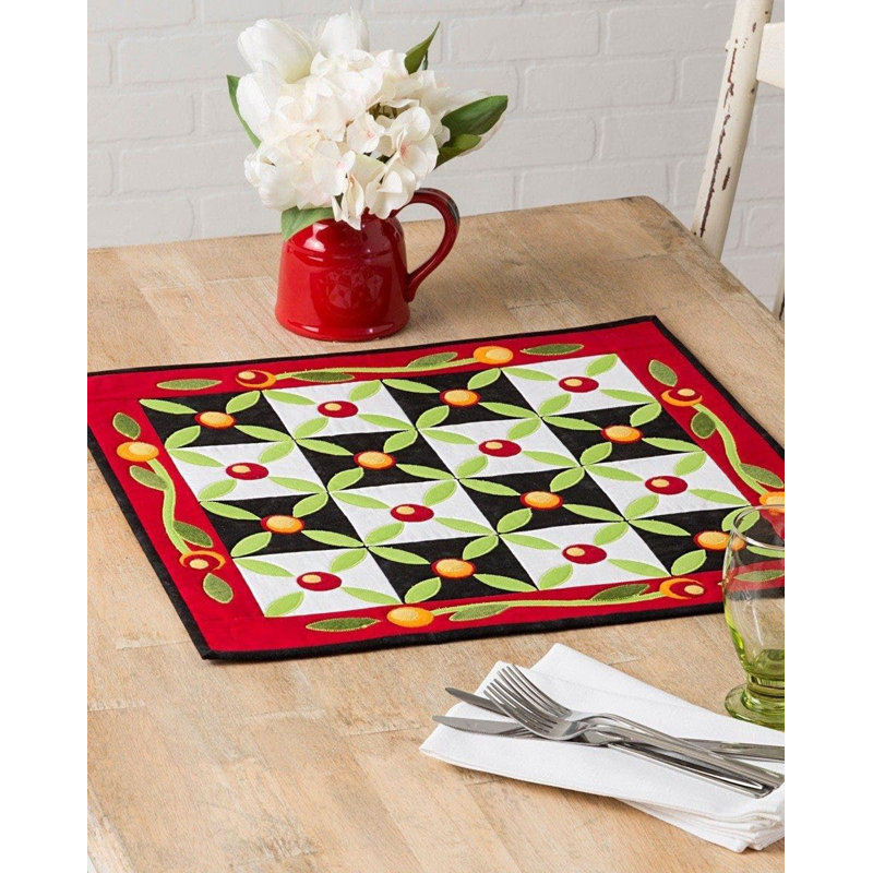 AccuQuilt GO! Matrice de découpe circulaire en tissu avec cercles de 1/2 po, 3/4 po, 1 po et 1-1 / 4 po pour les projets d'appliques