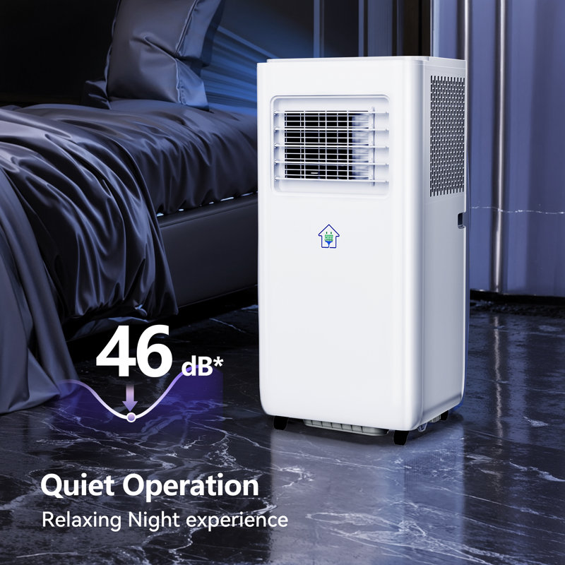 Portable Air Cooler With 3-In-1 Cooling, Wifi Control & Wheels
