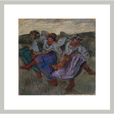 «Danseuses russes» par Edgar Degas, impression giclée encadrée