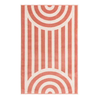 Unique Loom Lines Whimsy Kids Rug