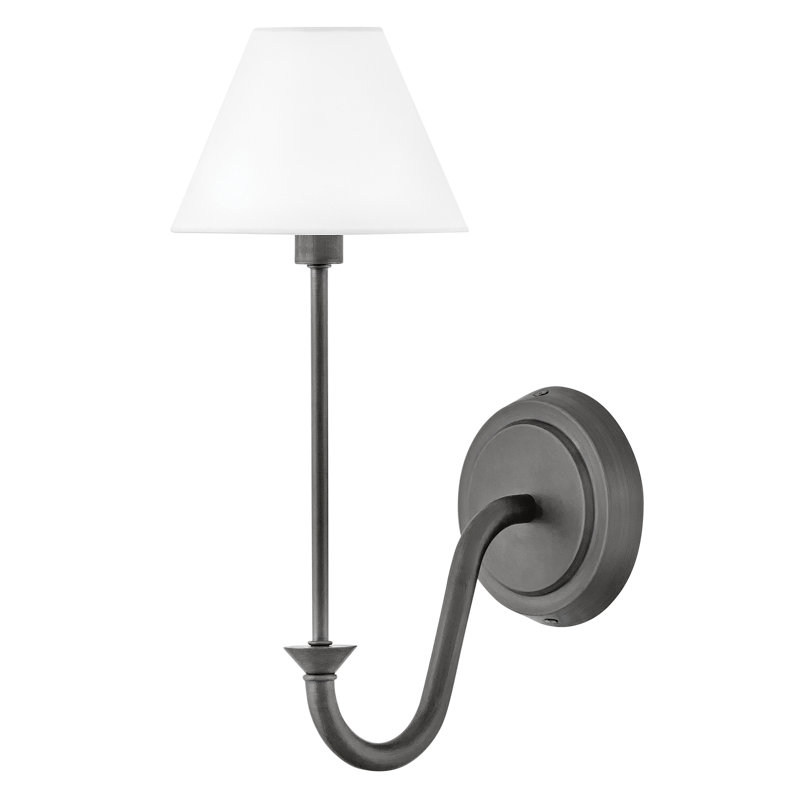 Applique murale Greta Linen par Hinkley, Noir