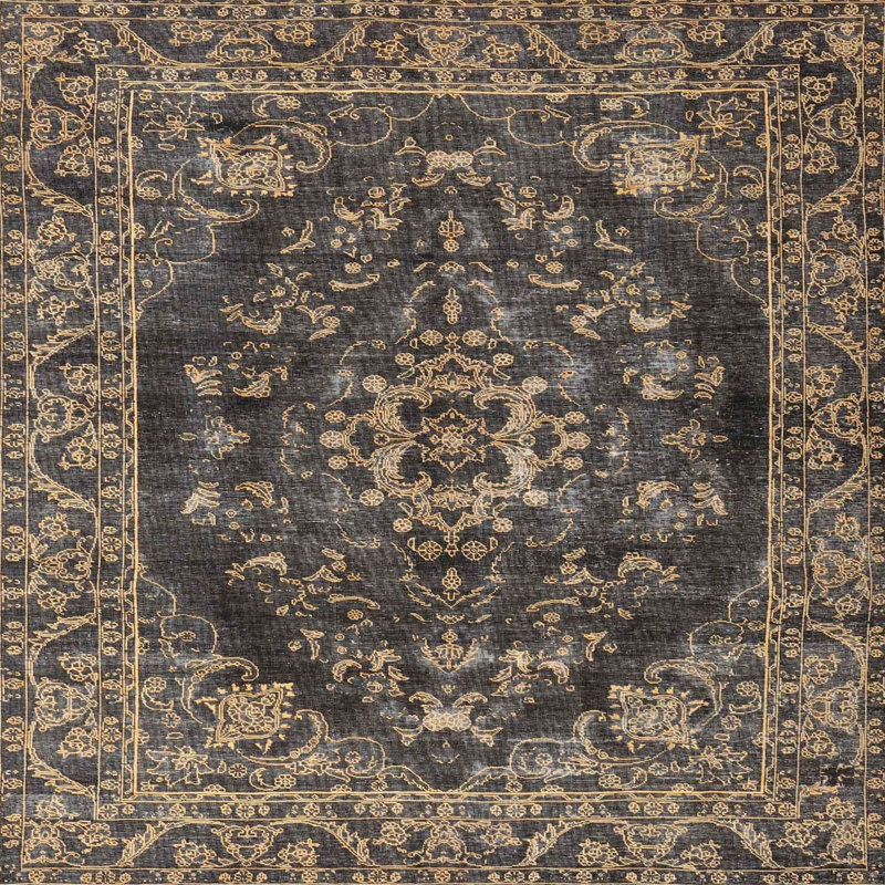 Oriental Indoor Rug, Square 7'