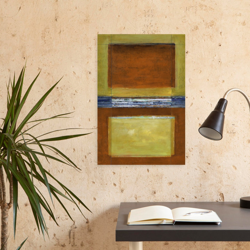 Abode II, art abstrait abstrait et audacieux, H 24 po x l 16 po