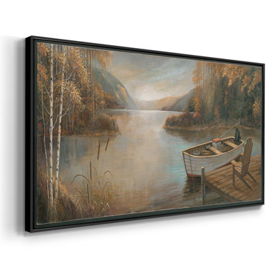 Peaceful Serenity- Framed Gallery Wrapped Canvas -Ready to Hang