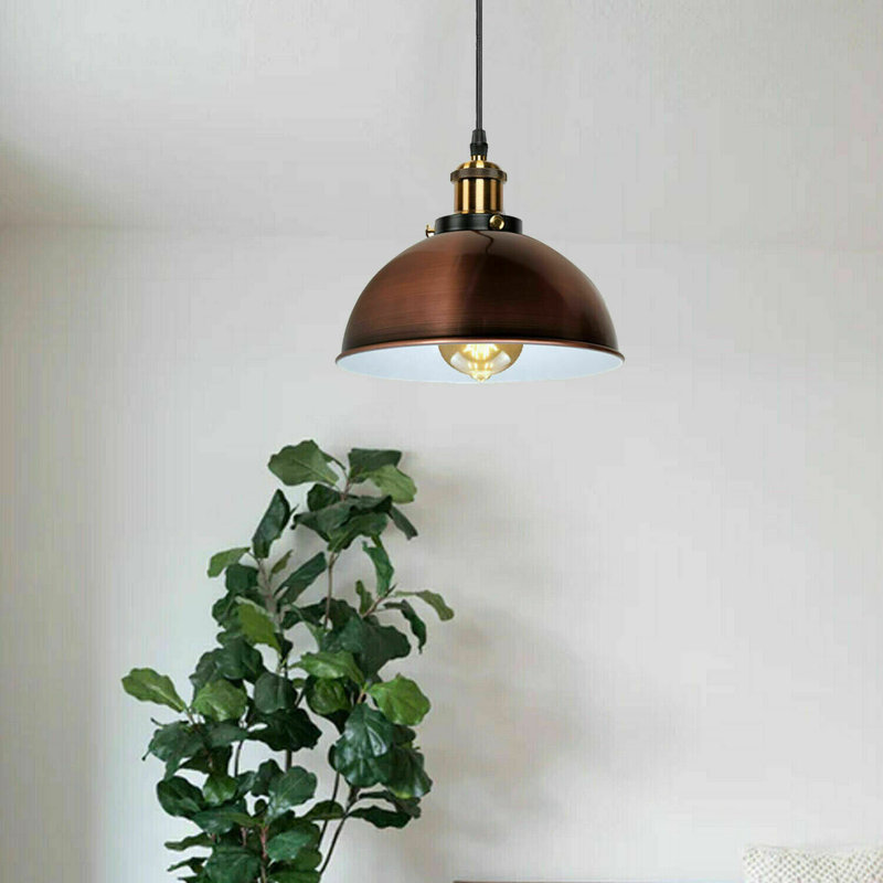 Ingraham 1 - Light Dome Pendant, Copper