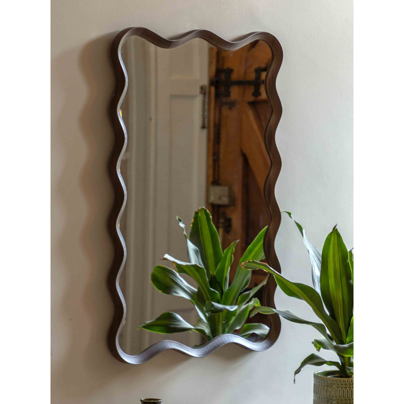Rectangle Mirror, Dark Wood