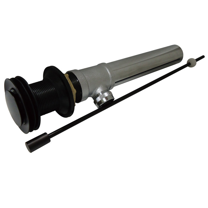 Kingston Brass Concord Pop-Up Bathroom Sink Drain without Overflow, 22 Gauge, Oil Rubbed Bronze
