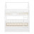 Charming House Bunk Bed with Fence Detail, Trundle and Three Drawers