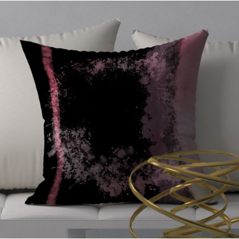 Magnifique housse de coussin carrée et robuste, H 20 po x l 20 po