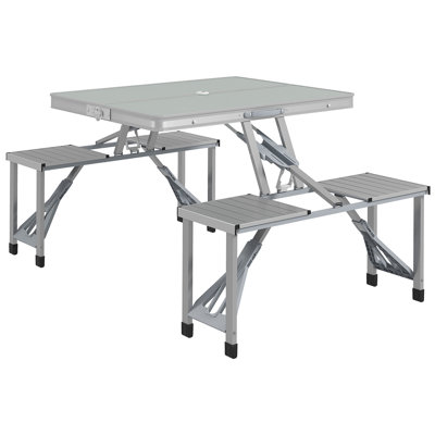 Rectangular 4 - Person 135Cm L Picnic Table