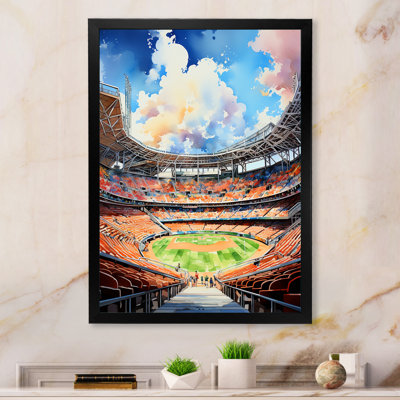" Abstract Baseball Stadium II "