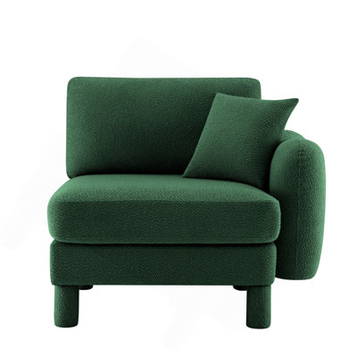 Lucas RSF sofa W/Pillow Polyester -Green