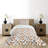 Ambesonne Guitar Bedspread Set Realistic Instruments Pale Orange Brown White-105337745