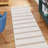 Wum Striped Machine Woven Polypropylene Area Rug in Beige/Cream-1217452381