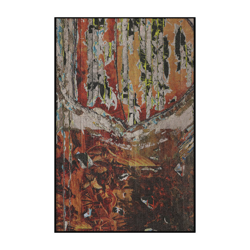 Ashland Abstract Indoor Rug, Rectangle 5' x 7'
