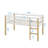 Twin Elevated Loft Bed Comes With Ladder-1788968138