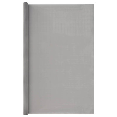 Écran en maille vidaXL 47,24 po x 196,85 po en acier inoxydable à maille 120