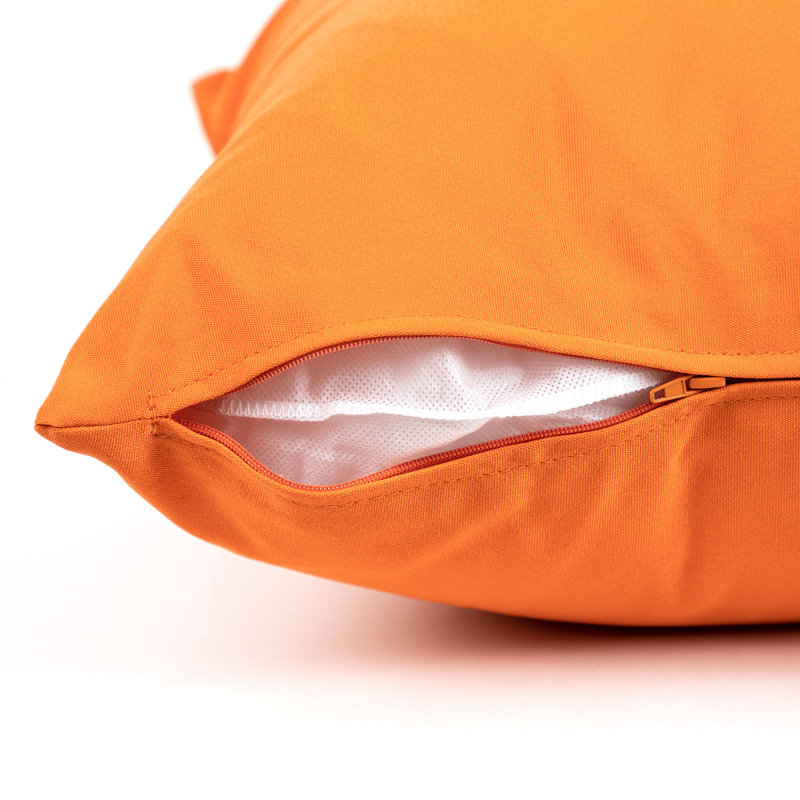 Soleil Rectangle Indoor/ Outdoor Cushion, Orange
