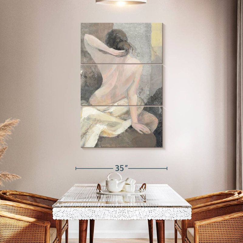 Leisha After The Bath I, 50" H x 32" W