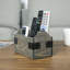 Support de télécommande en bois 2 fentes