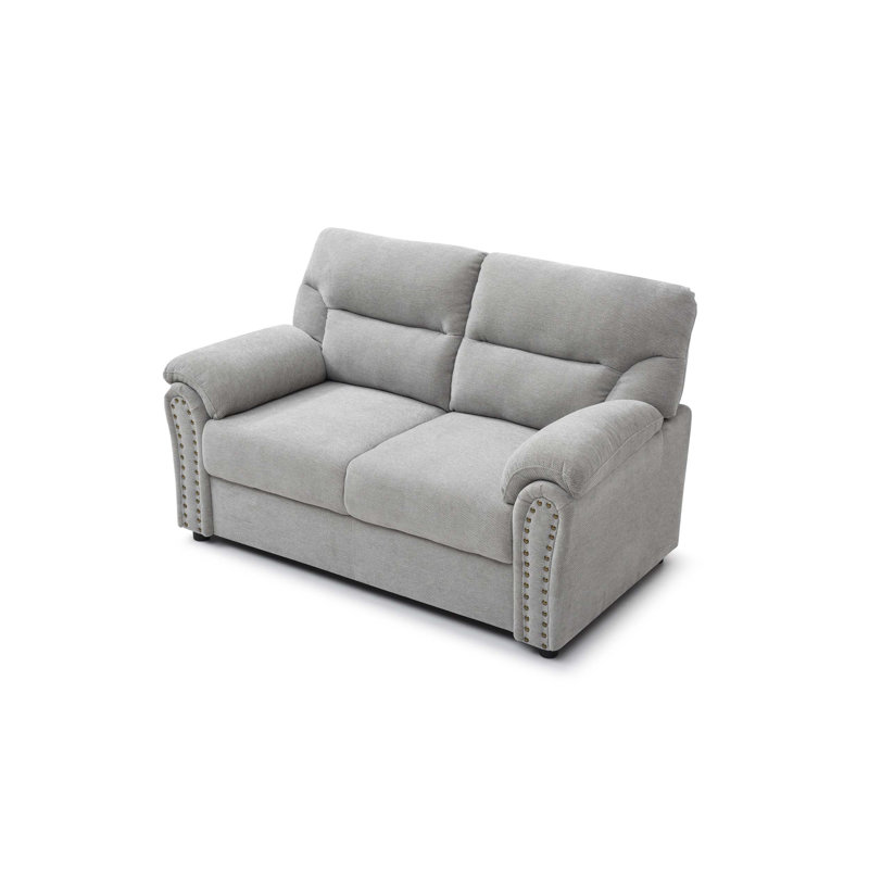 Causeuse confortable et élégante au design intemporel, idéale pour la détente et les conversations décontractées dans n'importe quel décor.