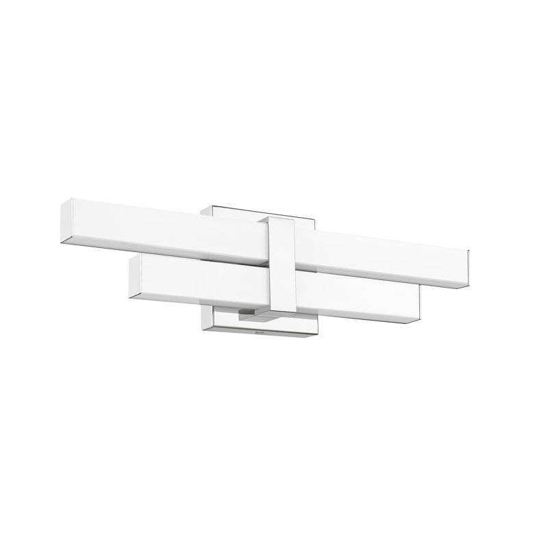 Brinli 2 - Light Dimmable LED Vanity Light, Chrome