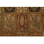 Tapis oriental traditionnel en laine multicolore noué à la main 4 pi x 7 pi 8 po Agra