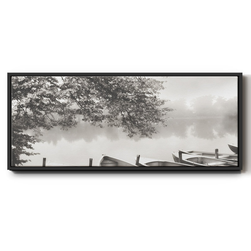 Morning - toile encadrée, Noir, H 8 po x l 20 po x P 1,5 po