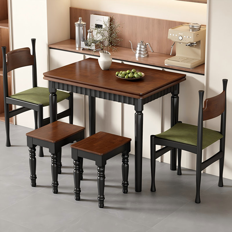 Table de salle à manger extensible 31,50 po, 30.31" H x 31.50" W x 23.62" D