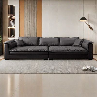 Canapé simple et moderne en tissu