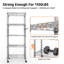 59.94cm W Metal Storage Rack