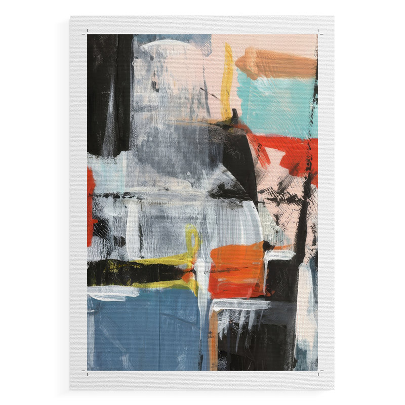 Marques erratiques II - impression sur toile seulement - non encadrée, H 27 po x l 18 po