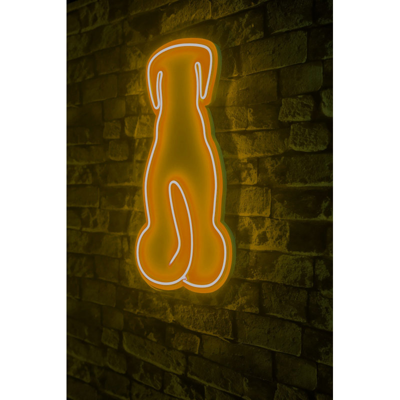 Bande d'éclairage flexible à DEL néon, étanche IP67, 15,0 po x 15,7 po x 0,8 po | 12V DC, 350 lumens, couleur jaune | Gabarit en mousse de PVC durable, parfait pour la décoration intérieure, les fêtes et l'éclairage d'ambiance
