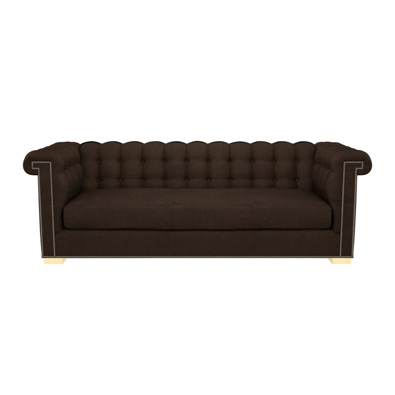 Tapton Tufted Sofa, F5219-Cocoa, Debutante