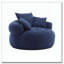 Fauteuil Boucle rembourré, sans assemblage-1713454329