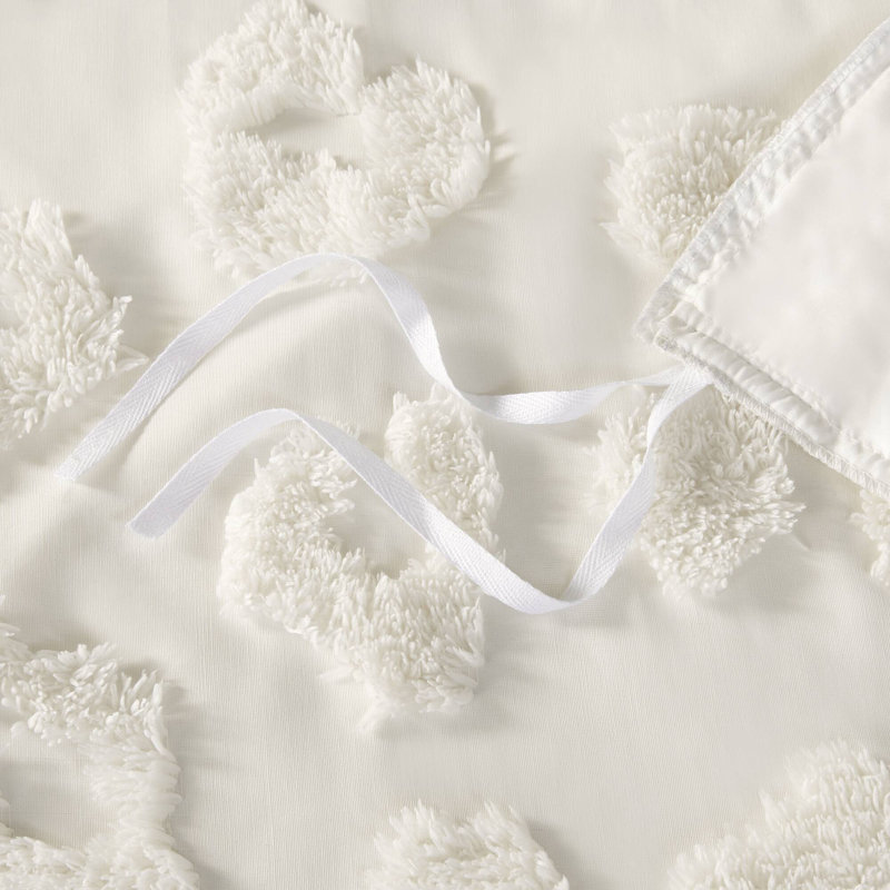 Ensembles de literie en chenille douce, style animal simple en polyester pour la maison