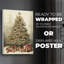 Christmas Holiday Art DXIV -Canvas Print Only - NOT FRAMED