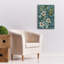 Art mural épique «Folksy Floral 3» par Yvette St. Amant, 26 po x 34 po-106171784