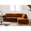 5 Seater Velvet Sofa Bed-70958766-70958767