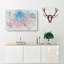 Top Of A Pink Cherry Blossom Tree - Wrapped Canvas-56659836