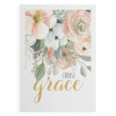 Choisissez Grace - Impression sur toile seulement - NON-CADRE
