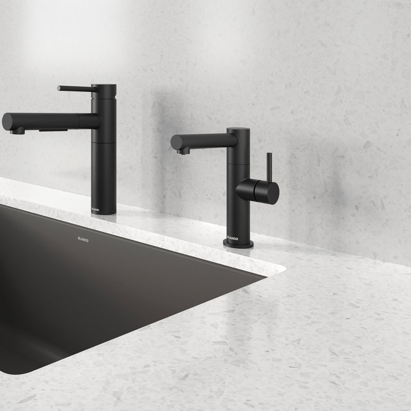 Alta II Low Arc Beverage Faucet - RO Compatible, Matte Black