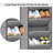 Over-the-Door Shoe Rack for Wardrobes, Kids' Sneaker Storage, Hanging Over-the-Door Shoe Rack with Large Deep Pockets-117095696