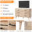 6 Drawer Dresser for Bedroom, Wood Dresser with Wide Drawers and Metal Handles,Modern Dresser Chest for Bedroom,Living Room,Entryway-298370162