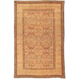 Antique One-of-a-Kind Rectangle 12'10" X 20'8" Hand Knotted Area Rug
