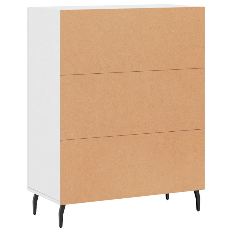 Marelda 2 - Door Rectangle Accent Cabinet, White