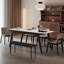 Combinaison de table et de chaise simplifiée-102588535