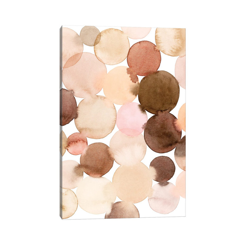 Speckled Clay I by Grace Popp - Wrapped Canvas Painting, 66.04 cm H x 45.72 cm W
