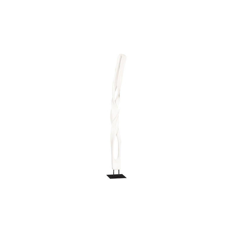 Cast Twisting Root Sculpture, Faux Bleached
